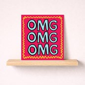 Congratulations Card - Omg Omg Omg