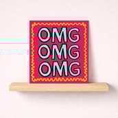 Congratulations Card - Omg Omg Omg Congratulations Card - Omg Omg Omg