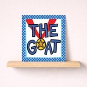 Open Card - The Goat Open Card - The Goat