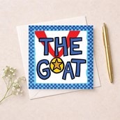 Open Card - The Goat Open Card - The Goat