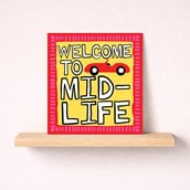 Birthday Card - Welcome To Midlife