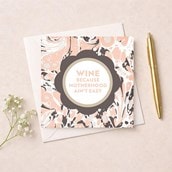 Open Card - Wine Because