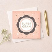 Gran Birthday Card - Super Gran Gran Birthday Card - Super Gran