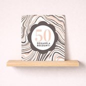 Age 50 Birthday Card - 50 Demand A Recount!