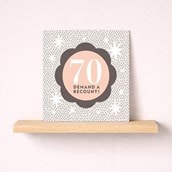 Age 70 Birthday Card - 70 Demand A Recount! Age 70 Birthday Card - 70 Demand A Recount!