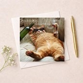 Birthday Card - Exhausted By Nine Birthday Card - Exhausted By Nine