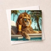 Open Card - King Of The Pack