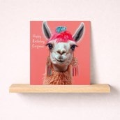 Birthday Card - Gorgeous Llama Birthday Card - Gorgeous Llama