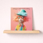 Birthday Card - Most Wonderful Birthday