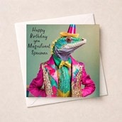 Birthday Card - Magnificent Specimen Birthday Card - Magnificent Specimen