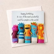 Birthday Card - Fun People In The World Birthday Card - Fun People In The World