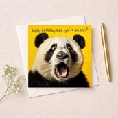 Dad Birthday Card - Dad You're How Old?