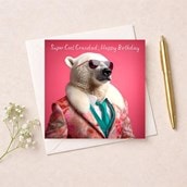 Grandad Birthday Card - Super Cool Polar Bear Grandad Birthday Card - Super Cool Polar Bear