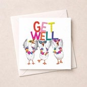 Get Well Soon Card - Get Well Geese Get Well Soon Card - Get Well Geese