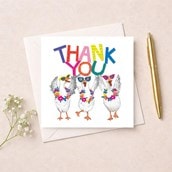 Thank You Card - Thank You Geese
