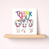 Thank You Card - Thank You Geese