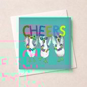 Thank You Card - Cheers Geese