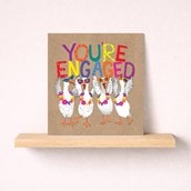 Engagement Card - You're Engaged Geese Engagement Card - You're Engaged Geese