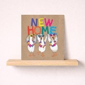 New Home Card - New Home Geese