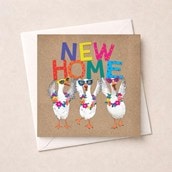 New Home Card - New Home Geese New Home Card - New Home Geese