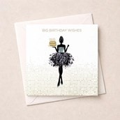 Birthday Card -  Birthday Cake Wishes