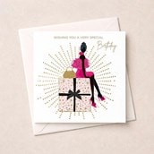 Birthday Card - Wishing You A Very Special Birthday