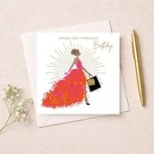 Birthday Card - Wishing You A Fabulous Birthday Birthday Card - Wishing You A Fabulous Birthday