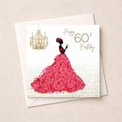 Age 60 Birthday Card - Happy 60th Birthday Age 60 Birthday Card - Happy 60th Birthday