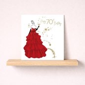 Age 70 Birthday Card - Happy 70th Birthday Age 70 Birthday Card - Happy 70th Birthday