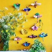 Build Your Own Yellow Butterfly Wall Decoration Build Your Own Yellow Butterfly Wall Decoration