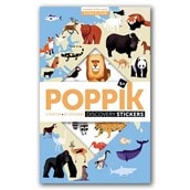 Animals of the World Poster with Stickers
