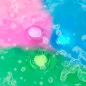 Rainbow Bath Bombs