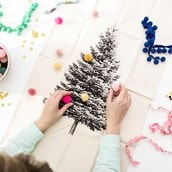 Christmas Tree Wall Hang Kit Christmas Tree Wall Hang Kit