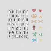 DIY Cross Stitch Dog Collar