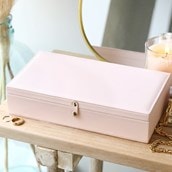 Large Pink Jewellery Box Large Pink Jewellery Box