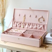 Large Pink Jewellery Box Large Pink Jewellery Box
