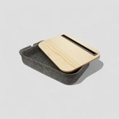 Felt iBed Lap Desk with Storage