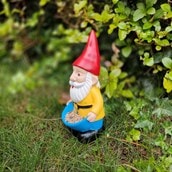 Naughty Garden Gnome Bird Feeder | Nibble my bits! Naughty Garden Gnome Bird Feeder | Nibble my bits!