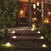 Solar Glass Pebble Light | For The Garden Solar Glass Pebble Light | For The Garden