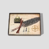 Spotted Feather Quill Set Spotted Feather Quill Set