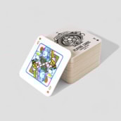 Playing Card Beer Mats Playing Card Beer Mats