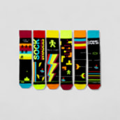 Space Invaders Set Of Odd Socks Space Invaders Set Of Odd Socks