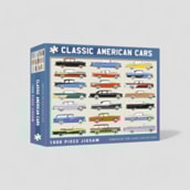 Classic American Cars Jigsaw