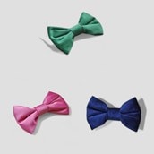 Velvet Dog Bow Tie