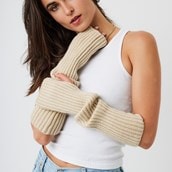 Ribbed Arm Warmers | Available In 3 Colours Ribbed Arm Warmers | Available In 3 Colours