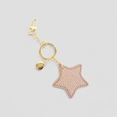 Leather Star Keyrings Leather Star Keyrings