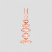 Glass Candlesticks | Choose From Three Colours