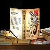 Book Lamp - From Russia With Love Book Lamp - From Russia With Love