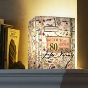 Book Lamp - Le Tour De Monde En 80 Jours Book Lamp - Le Tour De Monde En 80 Jours