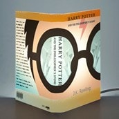 Book Lamp - Harry Potter And The Philosophers Stone Book Lamp - Harry Potter And The Philosophers Stone